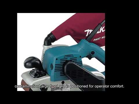 Makita 9403 4 inches by 24 inches Belt Sander Review - YouTube