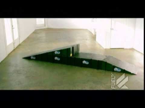 Landwave Skateboard Ramps on FUEL TV - YouTube