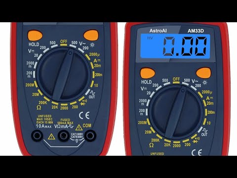 Astro Ai Multimeter Instructions Manual - 09/2021
