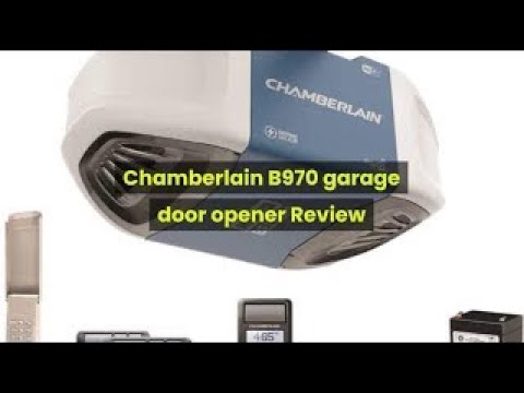 B970 | Ultra-Quiet Wi-Fi Battery Backup Garage Door Opener with Wireless  Keypad | Chamberlain