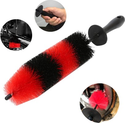 Car Tire Cleaning Brush Wheel Brush Rim Detail Brush 17inch Long Soft Brush  for Wheels, Rims, Exhaust Pipes, Cars, Motorcycles - buy Car Tire Cleaning Brush  Wheel Brush Rim Detail Brush 17inch