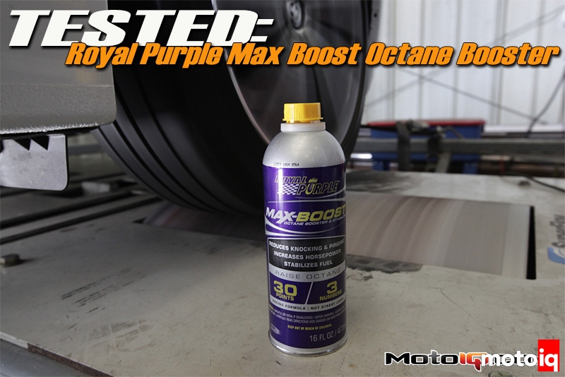 TESTED: Royal Purple Max Boost Octane Booster - MotoIQ