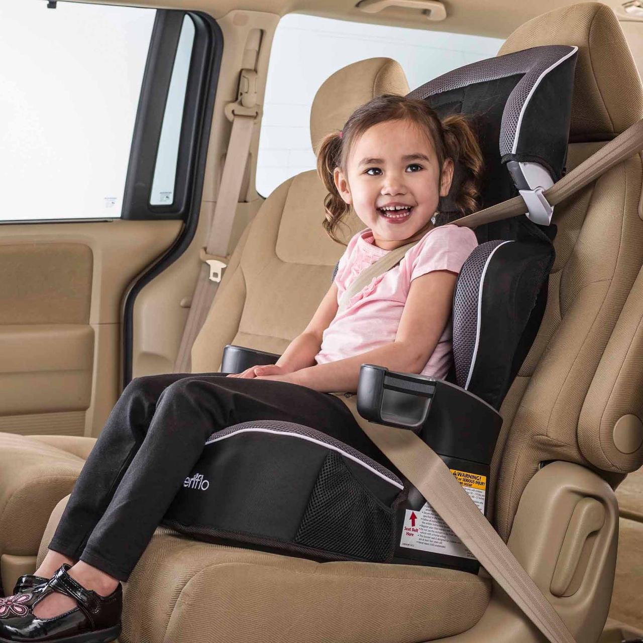 Booster Car Seat review: Evenflo Big Kid - Baby Bargains