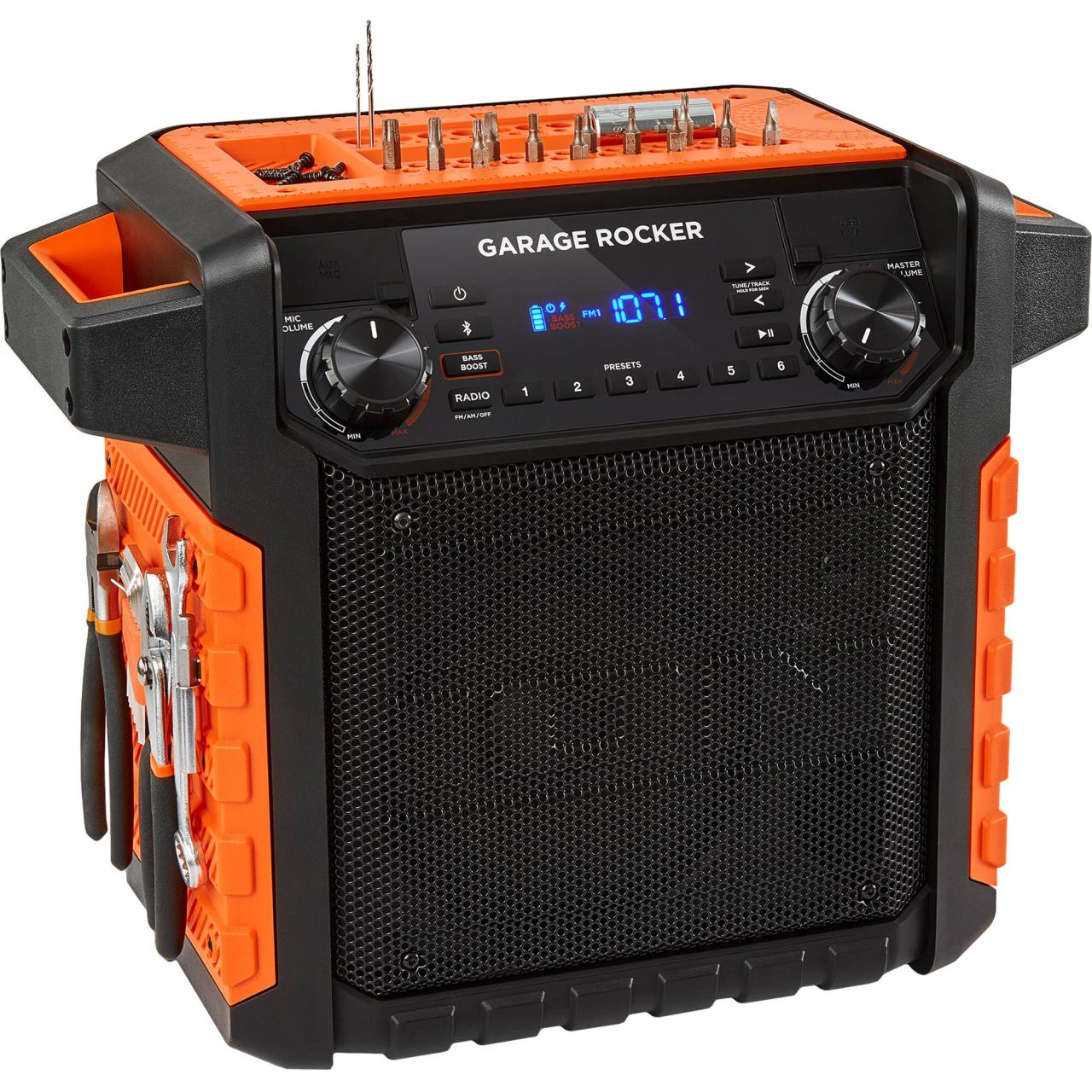 ION Audio Garage Rocker Wireless Worksite GARAGE ROCKER ORANGE