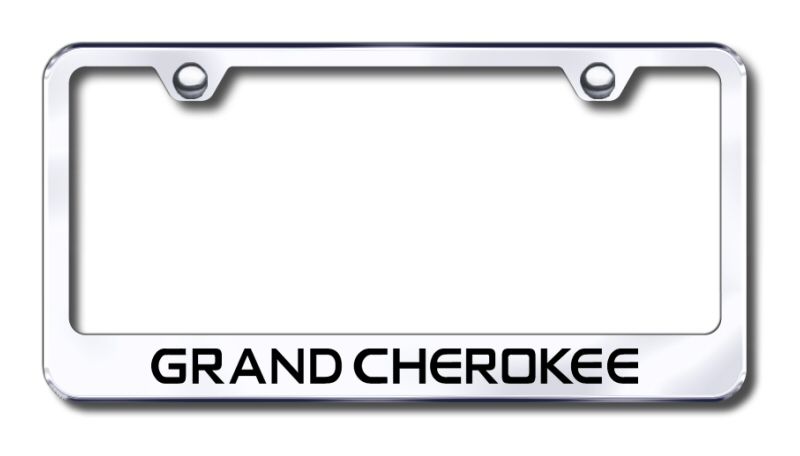 Chevy Laser Etched Stainless Steel License Plate Frame - XXXLF-CHV-SERIES