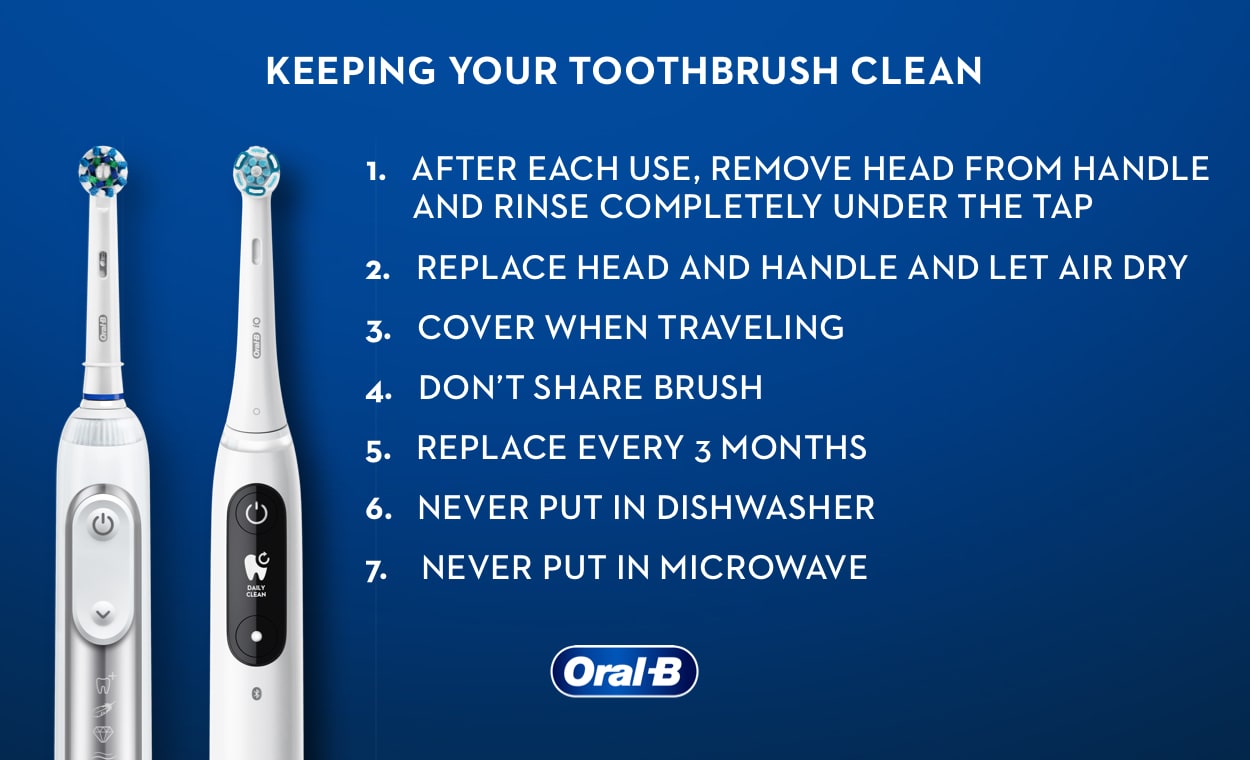 How to Clean Your Electric Toothbrush - Oral-B