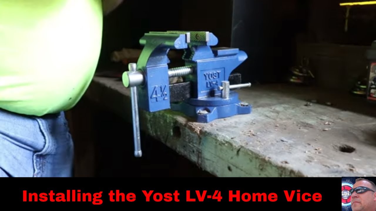 YOST LV-4 BENCH VISE - YouTube