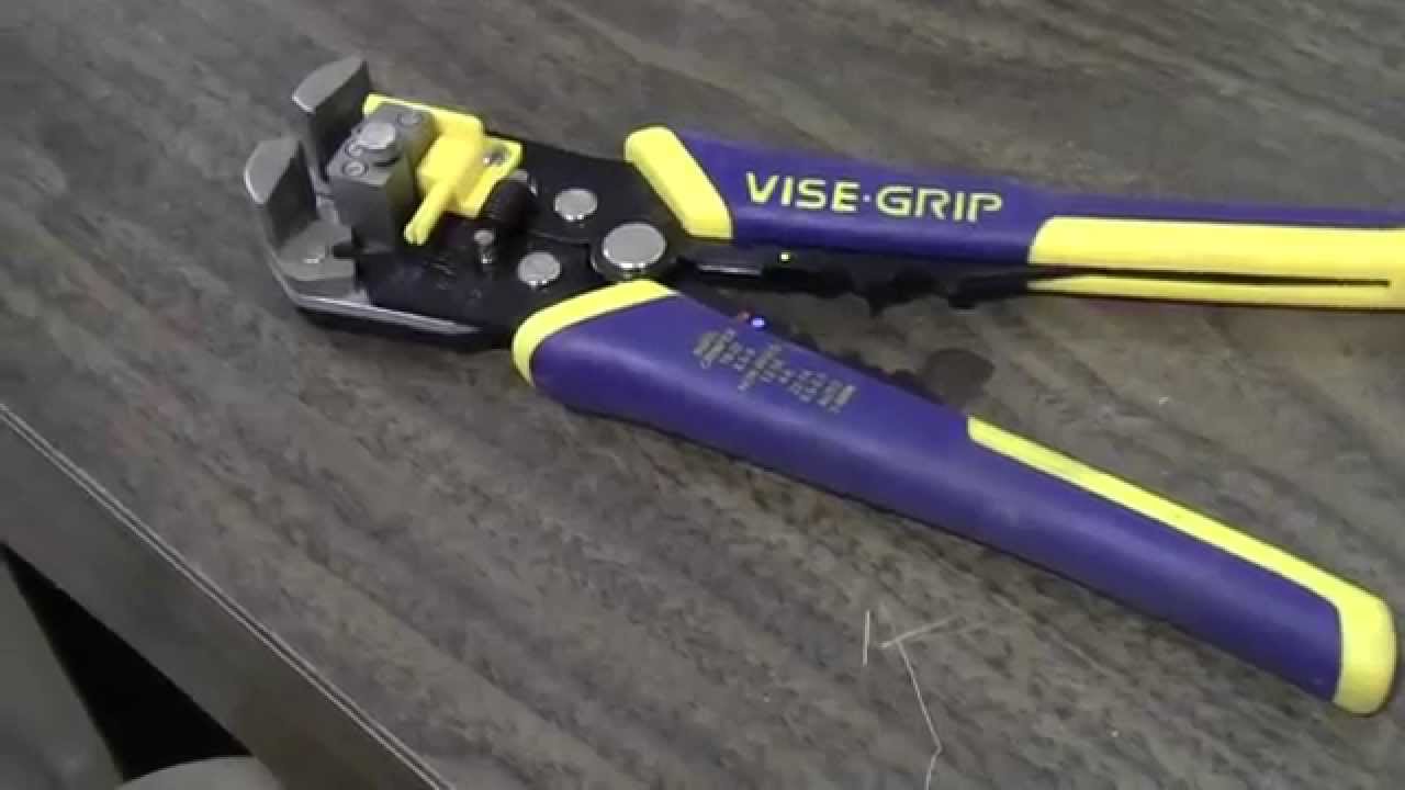 Vise Grip Self-Adjusting Wire Stripper - webBikeWorld