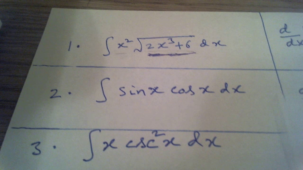 When do you use u-substitution in integration? | Physics Forums