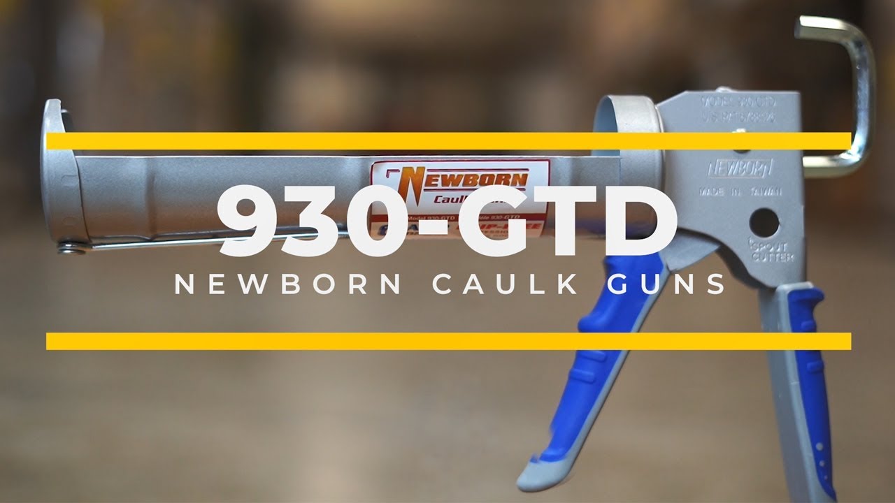 Newborn 102D Drip-Free Smooth Hex Rod Cradle Caulking Gun, 1/10 Gallon  Cartridge, 10:1 Thrust Ratio : Amazon.co.uk: DIY & Tools