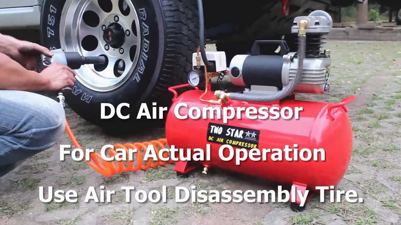 How To Air Up A Car Tire Using An Air Compressor