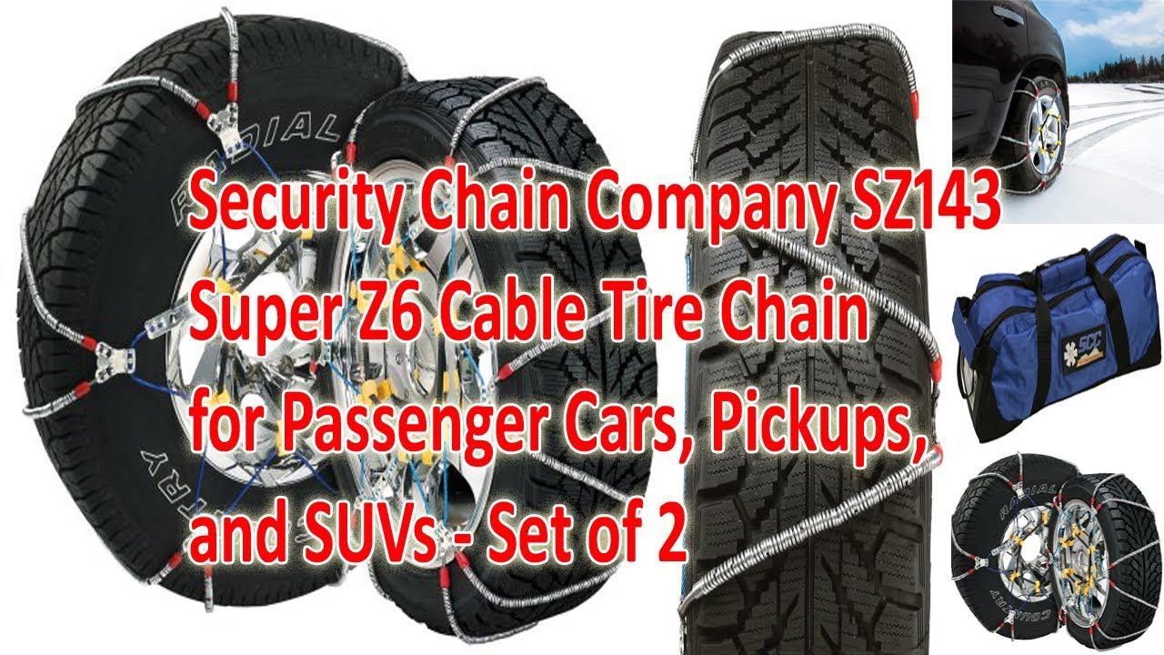 Anti Slip Tire Chains Snow Tire Chains Adjustable Car Tire Snow Chains  Emergency Anti Slip Chain Fit - YouTube