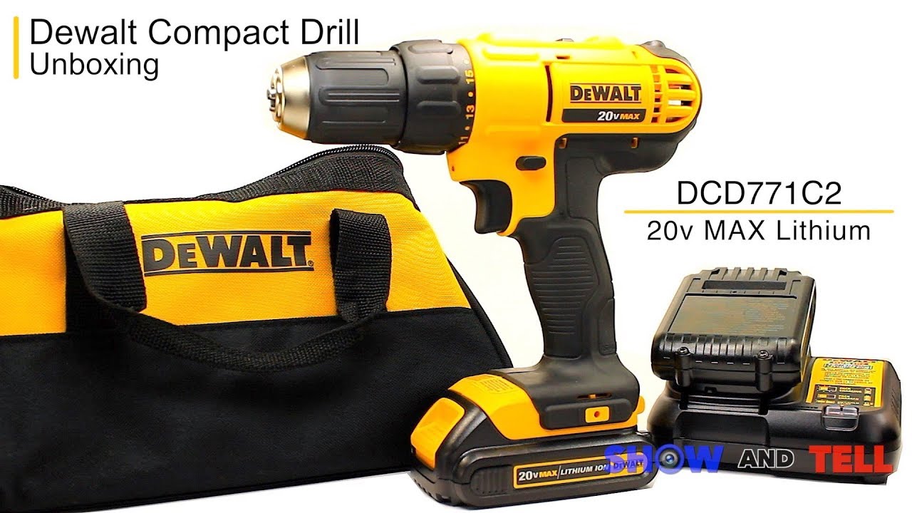 20V MAX* XR® Li-Ion Brushless Compact Drill / Driver Kit - DCD791D2 | DEWALT