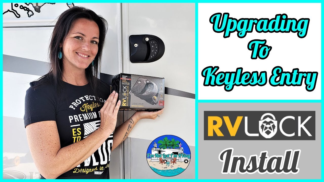 RVLock Keyless Entry Door Handle Install and Review