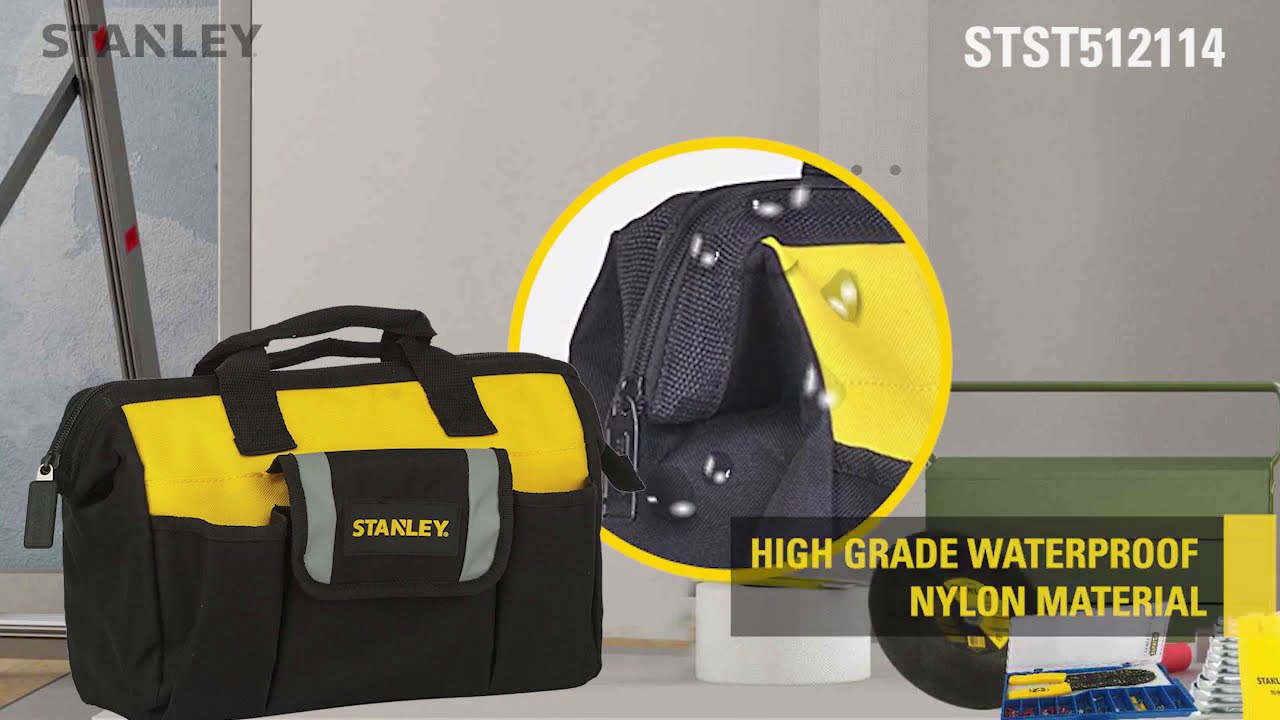 Stanley STST70574 12-Inch Soft Sided Tool Bag : Amazon.co.uk: DIY & Tools