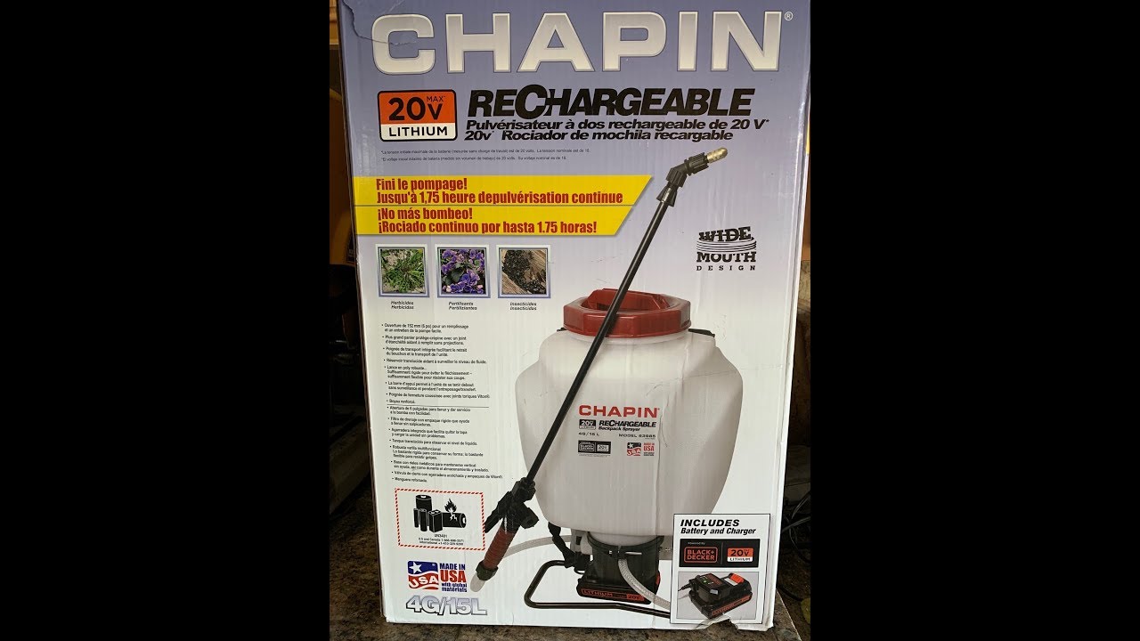 Chapin 63985 20v Battery Backpack Sprayer Review | Obsessed Lawn