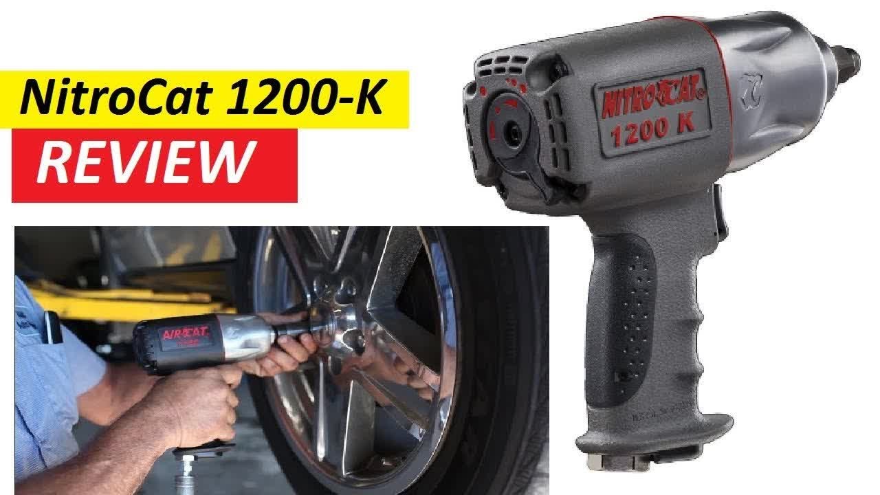 Review NitroCat 1200-K 1/2-Inch Kevlar Composite Air Impact Wrench 2021 -  YouTube