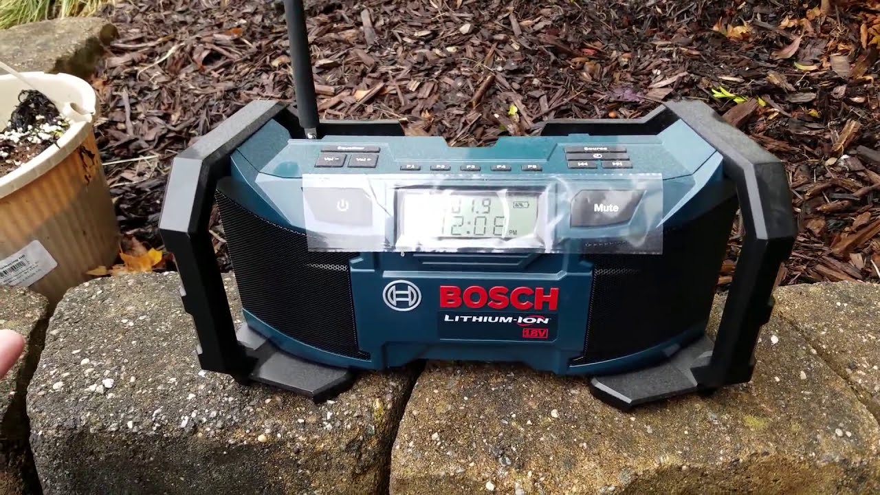 Bosch 18V Compact Radio Review PB180 - Tools In Action - Power Tool Reviews