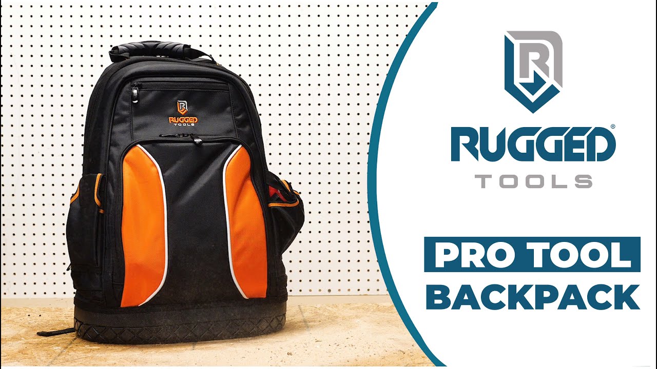 Buy Rugged Tools Pro Tool Backpack - 40 Pocket Heavy Duty Jobsite Tool Bag  Perfect Storage & Organizer for a Contractor, Electrician, Plumber, HVAC,  Cable Repairman Online in Indonesia. B074RX5PWH