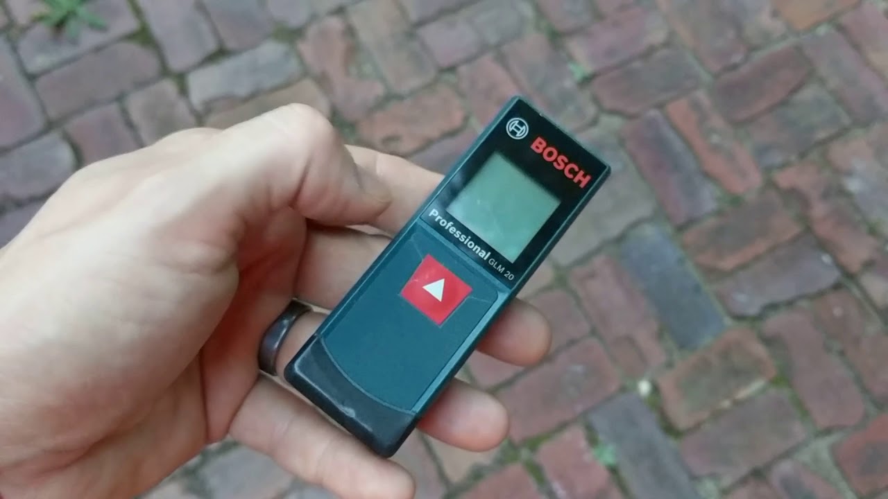 Hacking the Bosch GLM 20 Laser Measuring Tape