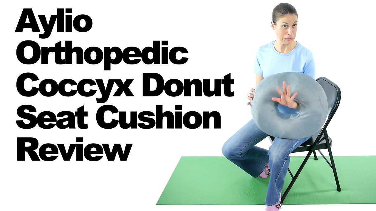Aylio Coccyx Orthopedic Comfort Foam Seat Cushion Review - Pain Free Working