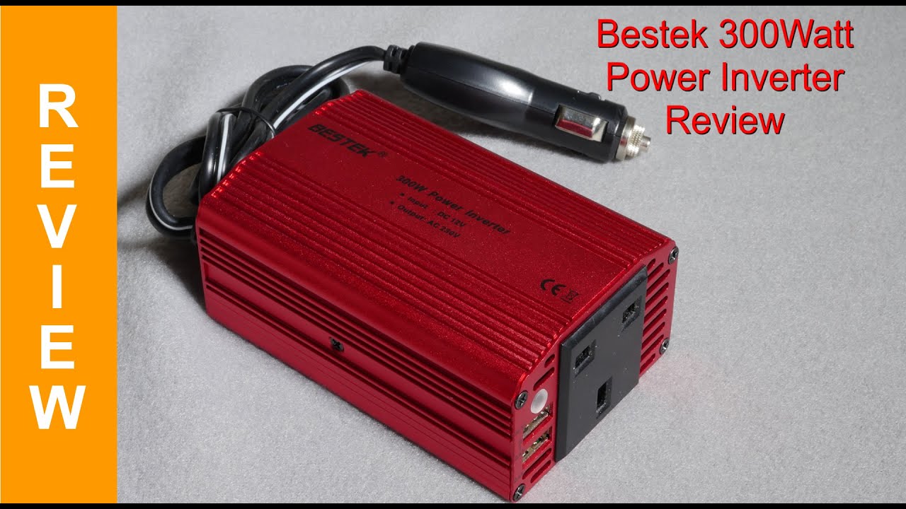 BESTEK 300W Power Inverter DC 12V to 110V AC Car Inverter with 4.2A Dual  USB Car Adapter • Solar Power Shop