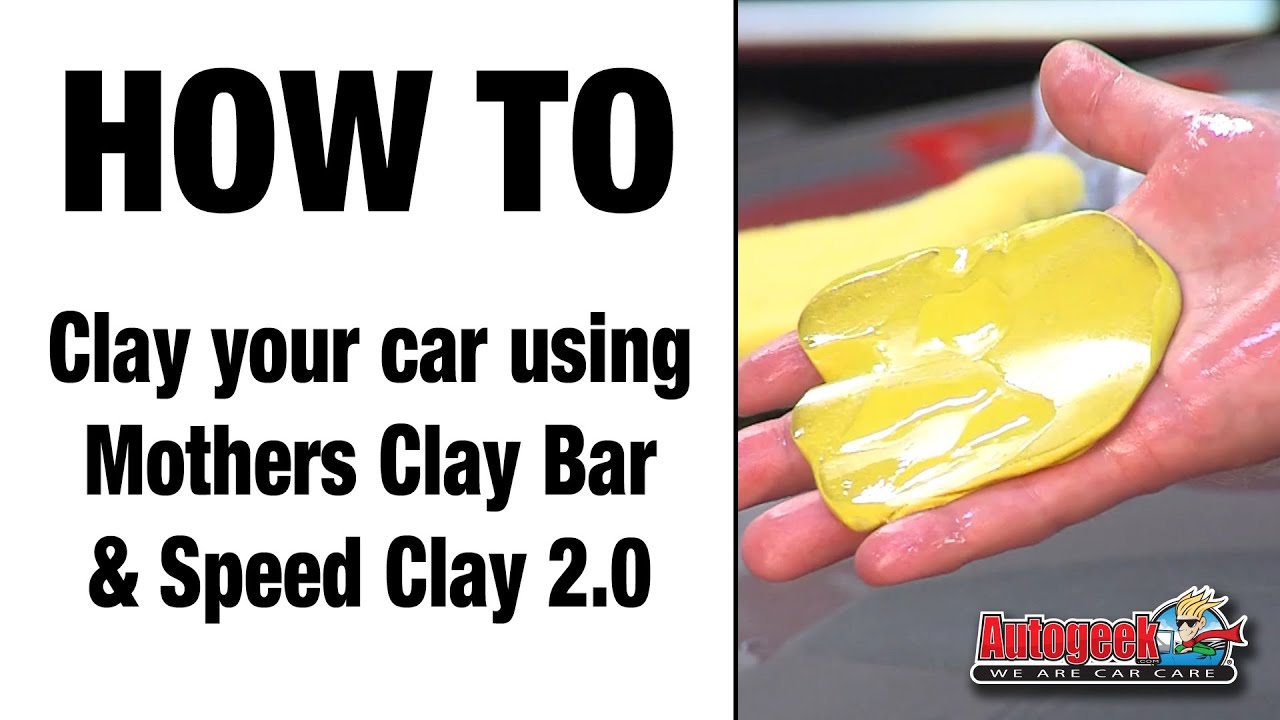 Mothers California Gold Clay Bar - Mothers California Gold Clay Bar Paint  Saving System, detailing clay bar, 2 clay bars