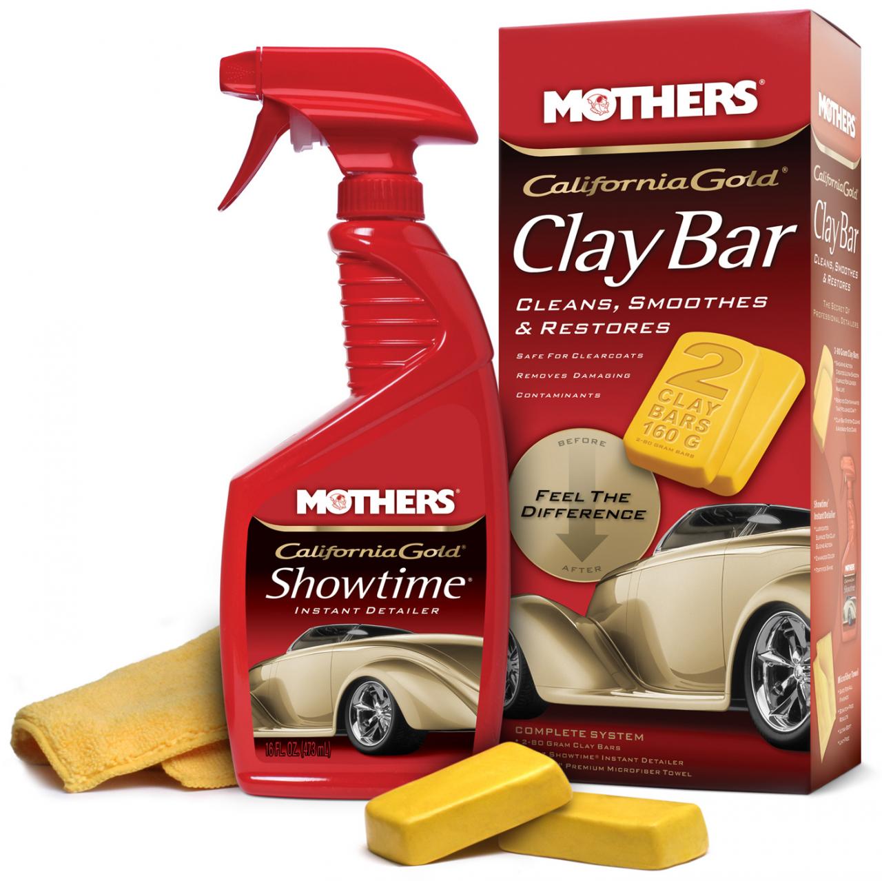 Buy Mothers 07241 California Gold Clay Kit Express Online in Indonesia.  B07NMWG6YQ