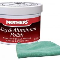 Mothers Mag & Aluminum Polish & Microfiber Cloth Kit - MOT05101KIT