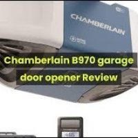Chamberlain B970 Garage Door Opener Review - YouTube