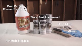 Stops Rust® Hammered Product Page