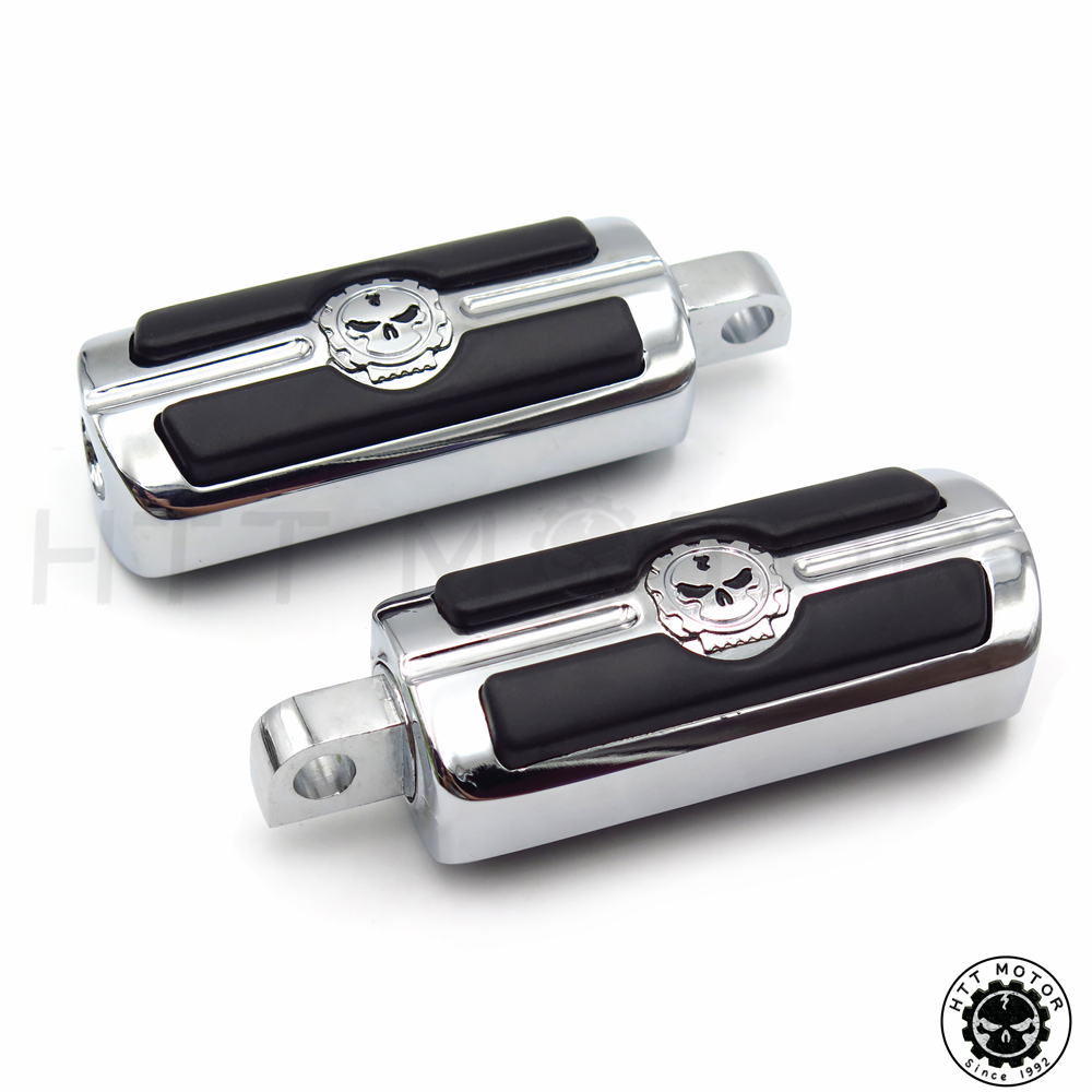 HTTMT MT216-070-CD Chrome Passenger Mini Floorboards Rear Footboards Foot  Rest Pegs Mounts Compatible with Harley-Davidson Electra Glide Heritage  Softail Fat Boy- Buy Online in Antigua and Barbuda at  antigua.desertcart.com. ProductId : 27314458.