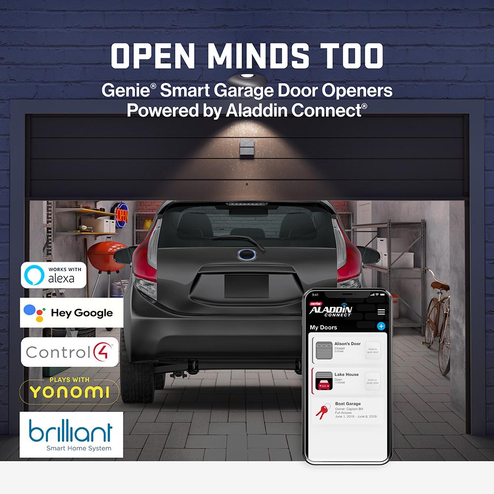 Buy Genie 1/2 HPC 3053-TV QuietLift Connect smart garage door opener,  Wi-Fi, Works with Alexa Online in Vietnam. B087RRCVPB