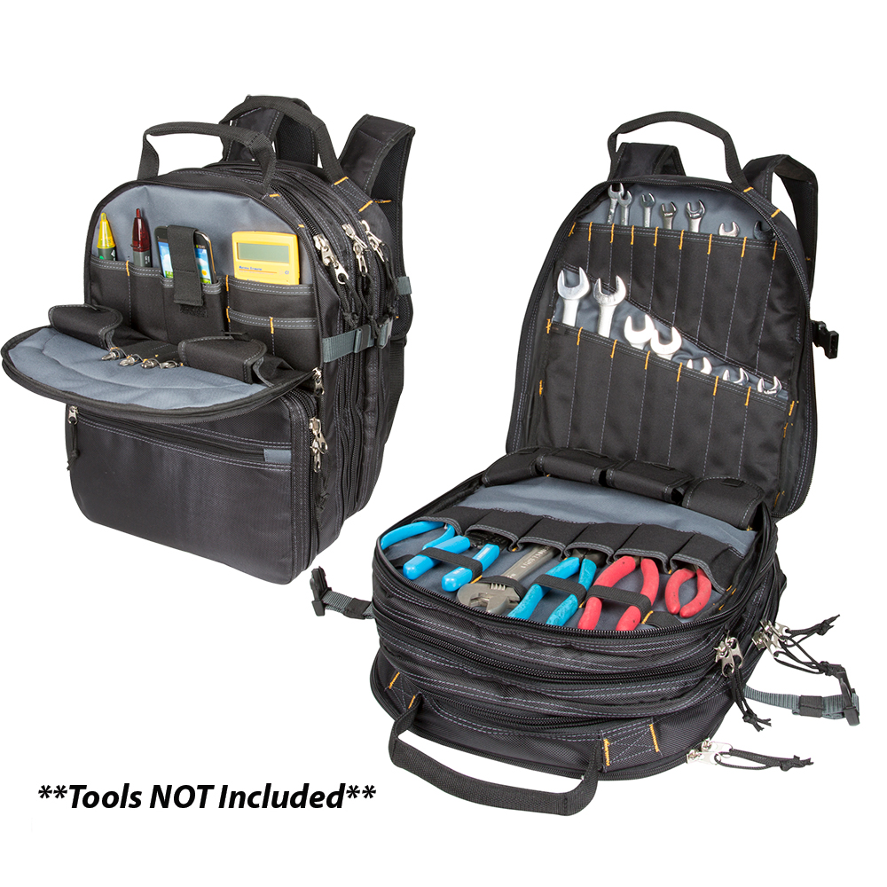 CLC Work Gear 1132 75 Pocket Heavy-Duty Tool Backpack | w/ Free Shipping