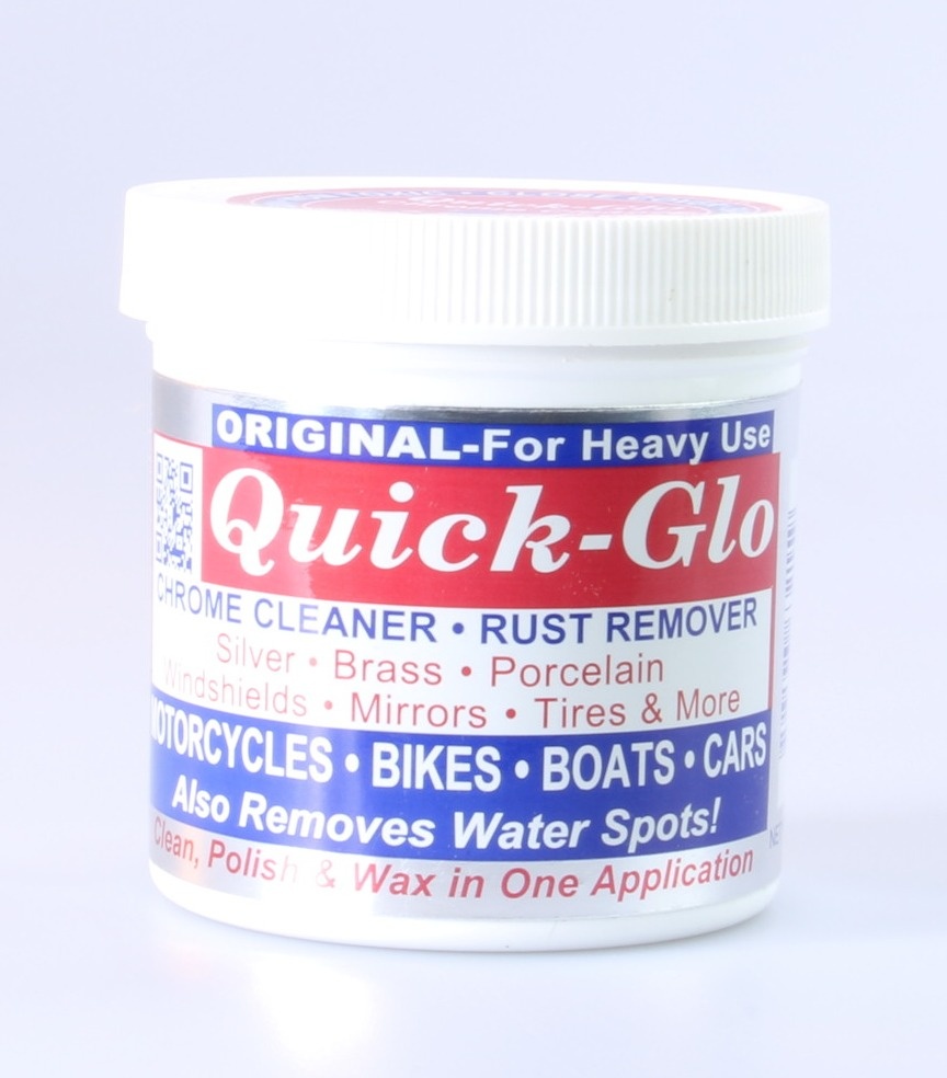 Quickway Brands Quick Glo Chrome Cleaner - 240ml Jar by Quickway Brands -  Shop Online for Sports & Outdoors in Australia