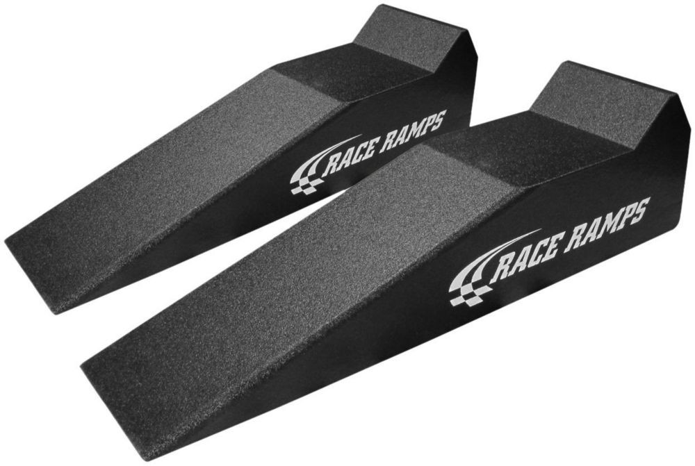 Race Ramps Trailer Ramps are 100% solid, made with a high-density expanded  polystyrene that is coated with a hybrid polyuria?creating a textured,  ?unscootable? surface. This patented process results in a product that