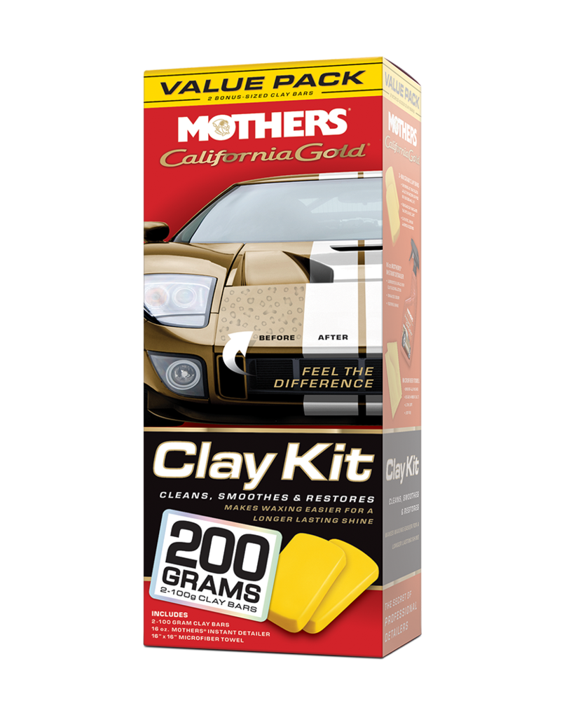 Mothers California Gold Clay Bar System – Mitter International