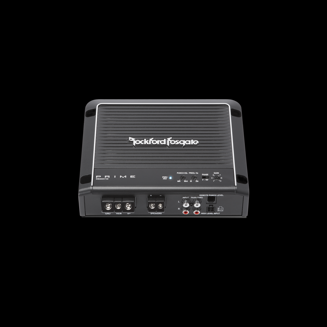Prime 500 Watt Class-D Mono Amplifier | Rockford Fosgate ®