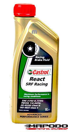 Castrol SRF React RACING BRAKE FLUID | 1 ltr.