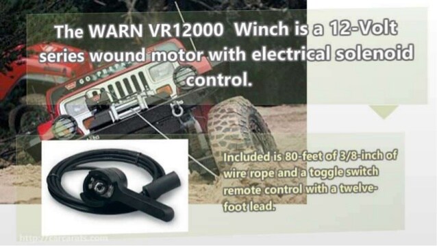Review of the WARN VR12000 (86260) Winch