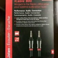 Monster iCable 800 Car Stereo Cable-7ft Mini Cable,