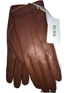 3. ELMA Men's Deerskin Leather Winter Driving Cashmere Lined Gloves |  Leather gloves, Deerskin gloves, Winter cashmere