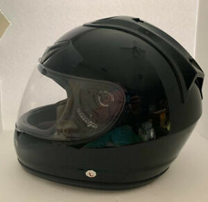 Fuel Helmets Sh-ff0016 Full Face Helmet Gloss Black Large