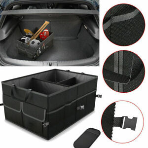 Drive Auto Products Car Trunk Organizer Storage with Straps, Black, 1-Pack  – Git Gesheft