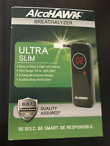 ALCOHAWK ULTRA SLIM Digital Breathalyzer DOT D.O.T. Approved - .99 |  PicClick