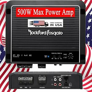 Rockford Fosgate Prime R500X1D Mono subwoofer amplifier + P3-1X12 12