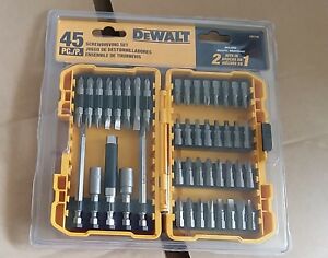 Buy DEWALT DCF680N1 8V Gyroscopic Screwdriver 1-Battery Kit with DEWALT  DW2166 45 Piece Screwdriving Set with Tough Case Online in Hungary.  B07S8D33V5