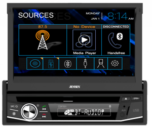 JENSEN CDR362 Double DIN Car Stereo Receiver with 6.2-inch LED Backlit LCD Multimedia  Touch Screen Built-In Bluetooth/CD & DVD Player/MP3/SiriusXM-Ready/USB in  Saudi Arabia | Whizz In-Dash DVD & Video Receivers
