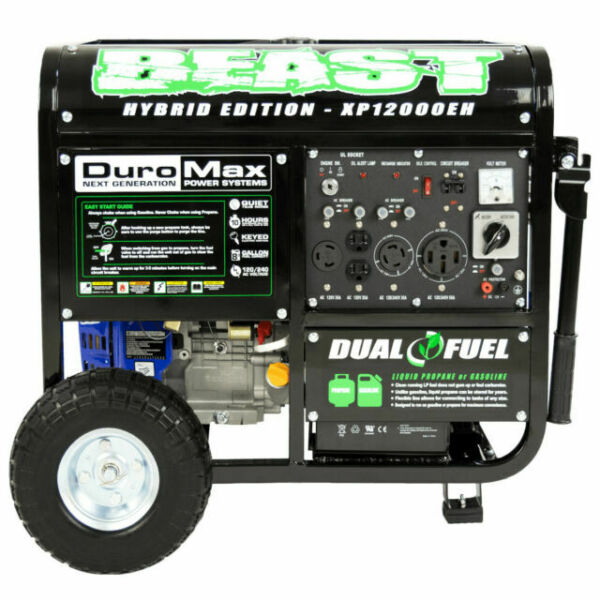 Review 2021 — DuroMax XP12000EH — 12000W Dual-Fuel Generator