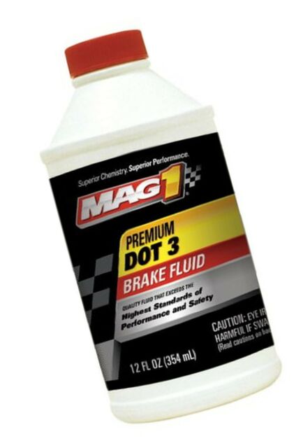 MAG 1 DOT-3 Premium Brake Fluid 12oz PN 122 (Pack of 3) | Shopee Philippines